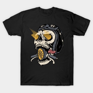 Skull Biker T-Shirt